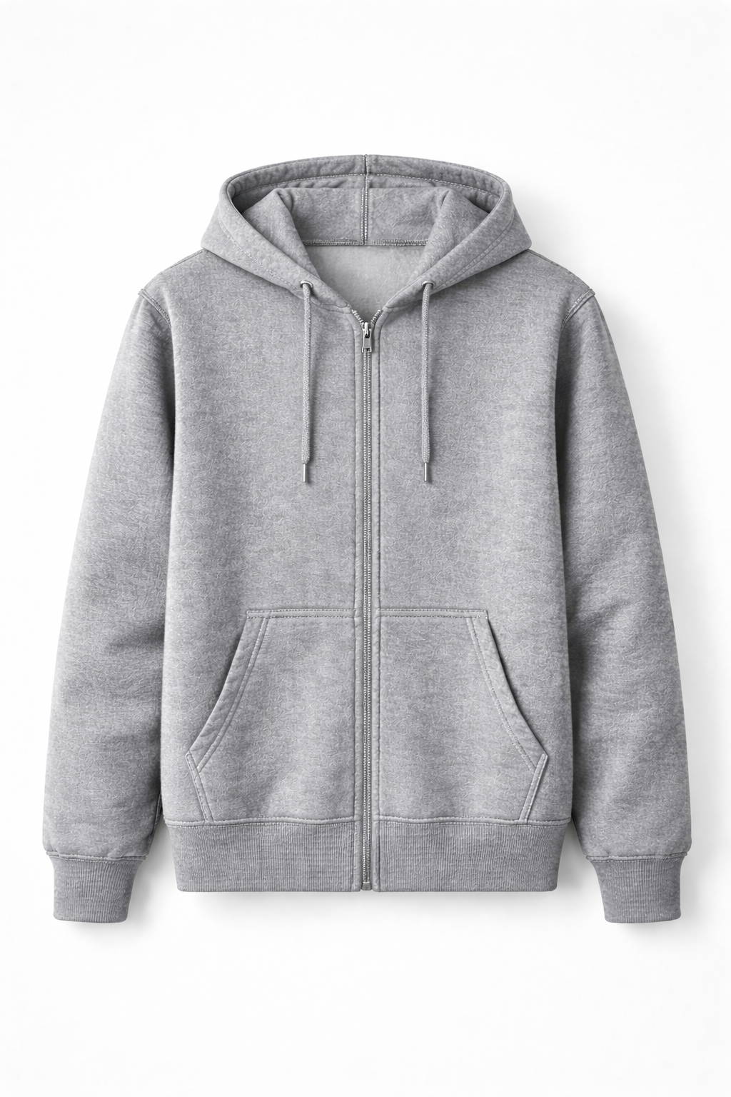 Zippered Hooded Sweatshirt - Image 6