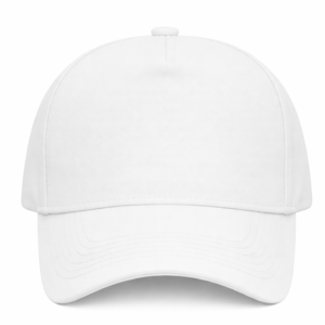 White Color Polyster Caps